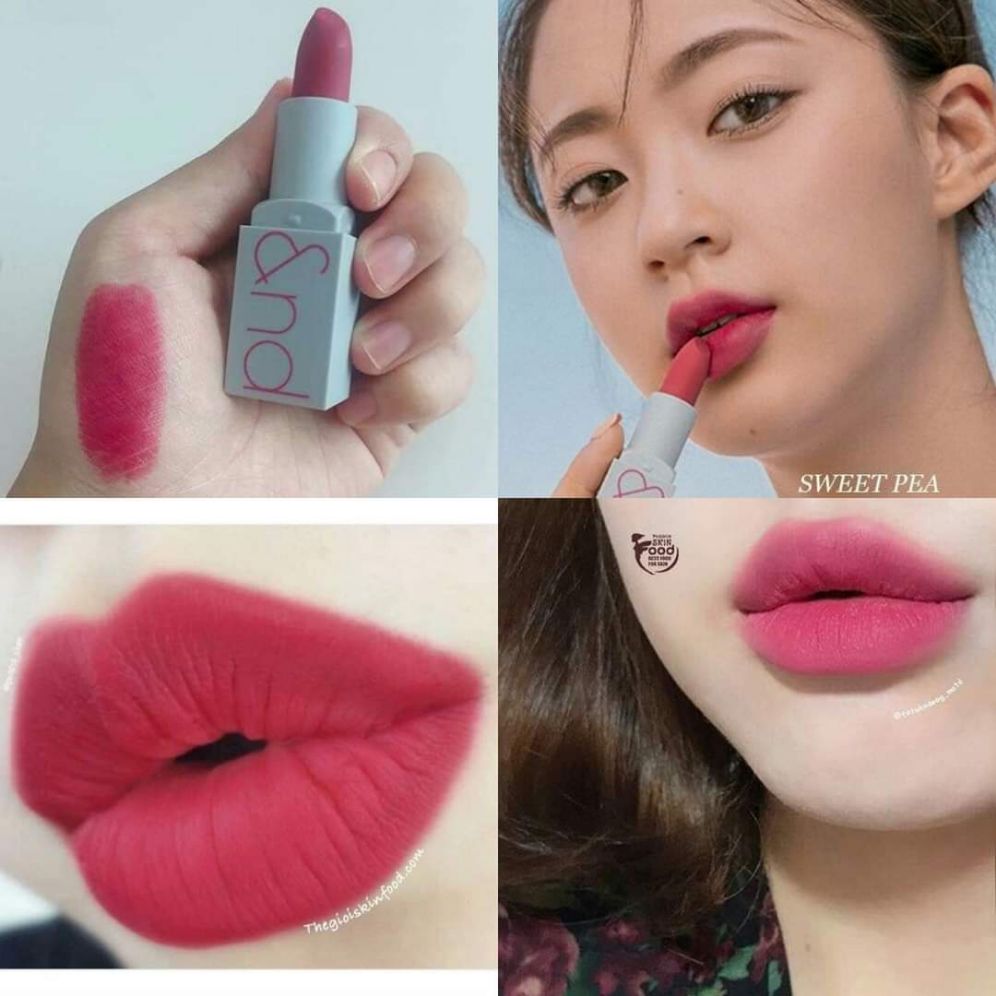 SON LÌ ROMAND ZERO GRAM MATTE LIPSTICK - Sweet Pea