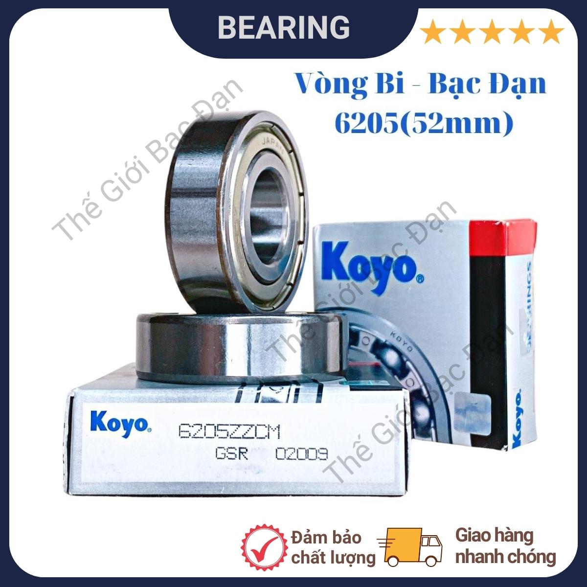 Vòng bi bạc đạn 6205 zzcm koyo -thế giới bạc đạn