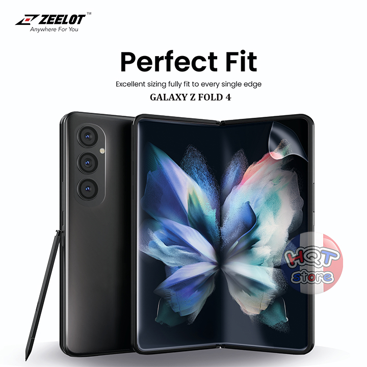 Miếng dán full màn hình Zeelot 4in1 Nano Film Protection Galaxy Z Fold 4