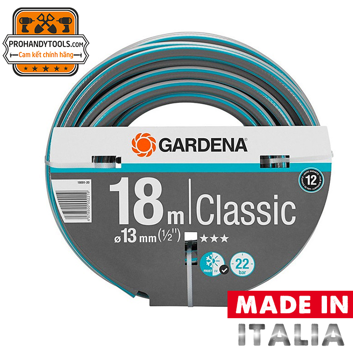 Cuộn dây tưới 18m đường kính 13mm gardena 18002-20