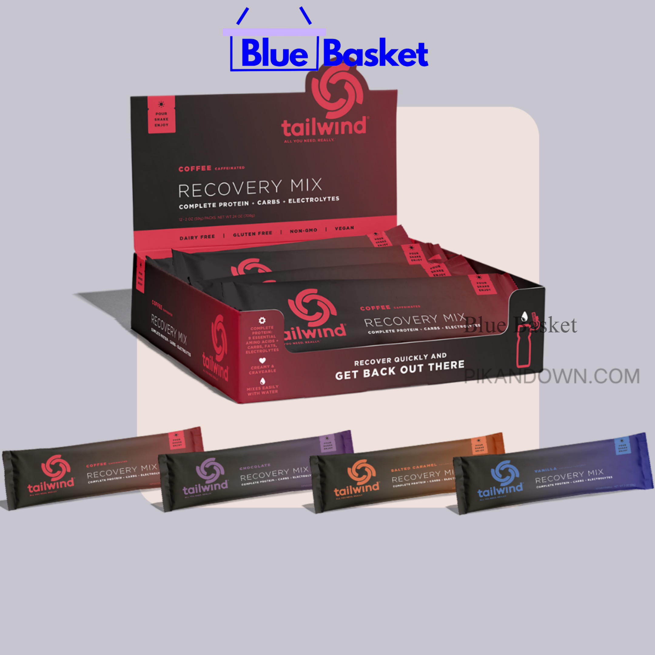 Bột Phục Hồi Năng Lượng Tailwind Rebuild Recovery 61G 1 lần dùng thơm ngon dễ uống