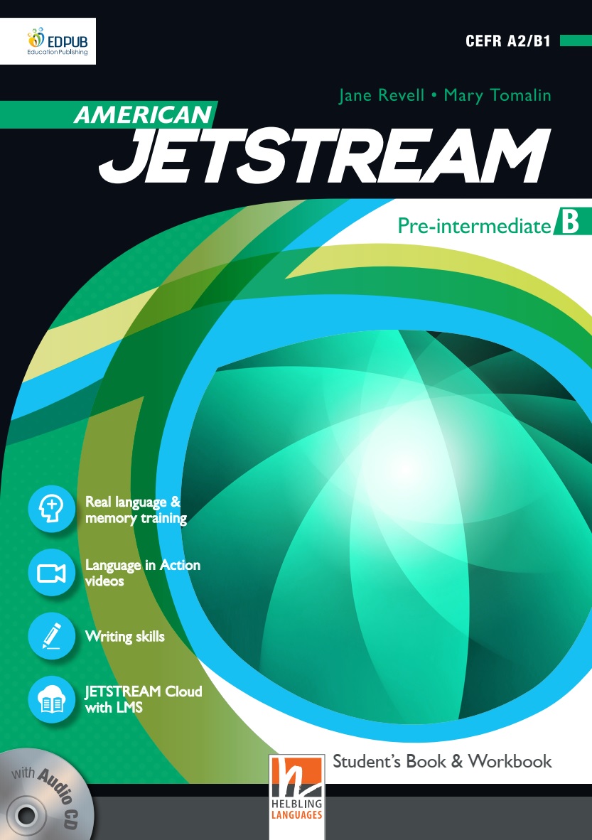 Sách - dtpbooks - American Jetstream Pre-Intermediate B Student's book & Workbook