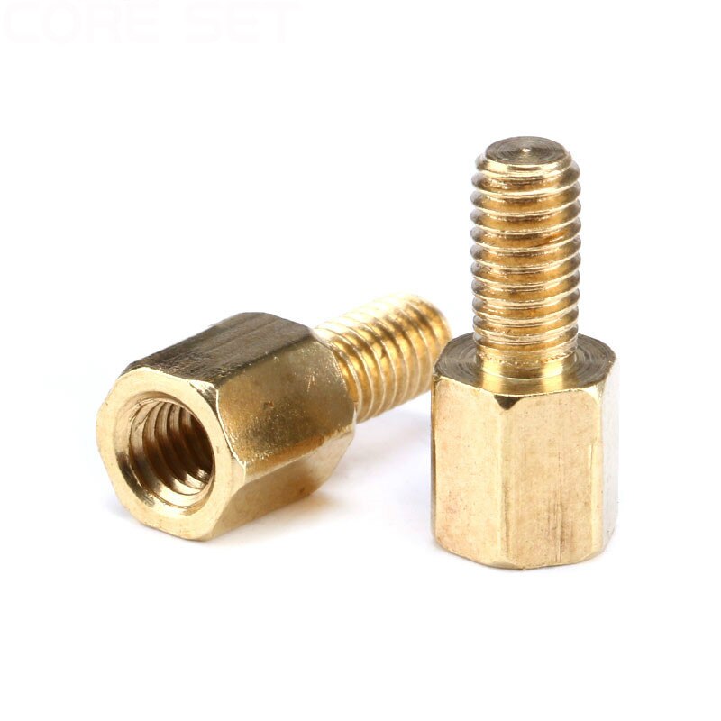 Trụ đồng lục giác M3*6  đực - cái, cọc đồng vặn ốc M3