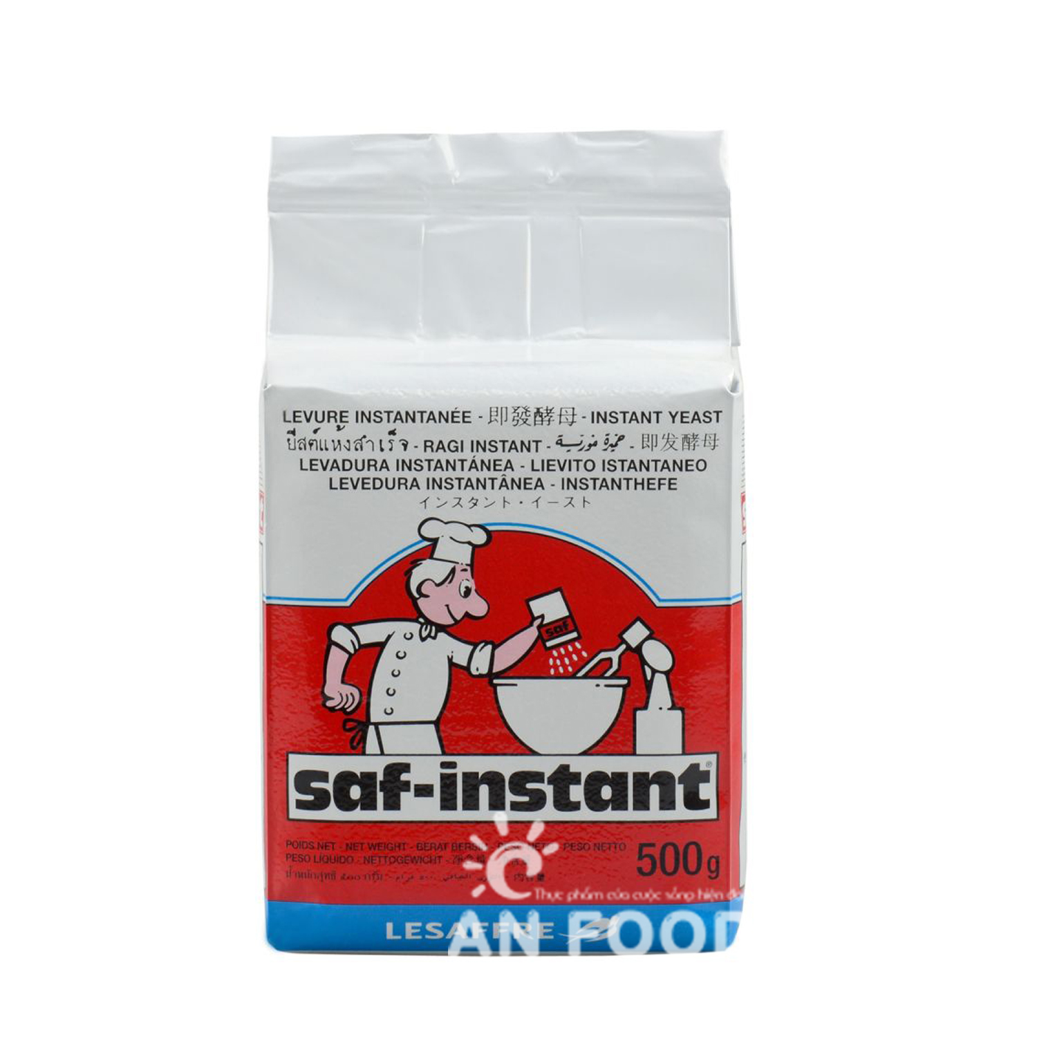 Men lạt Pháp Saf-instant 500g