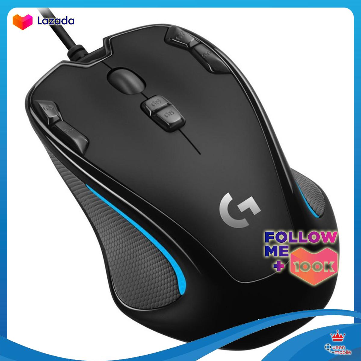 Chuột chơi game có dây logitech g300s 2500dpi rgb