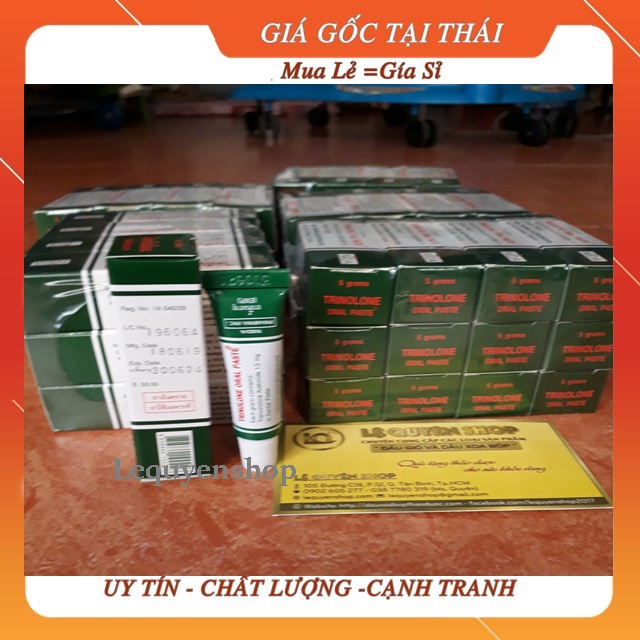 [HCM]Kem bôi nhiệt miệng Thái Lan 5gr gell bôi nhiệt miệng