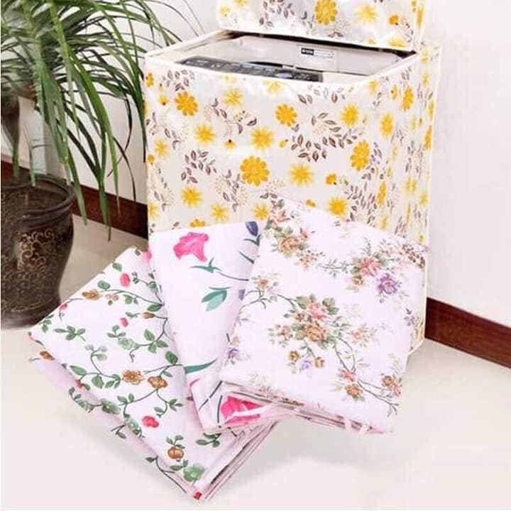Vỏ bọc máy giặt cửa trên và cửa trước loại 1 dày đẹp - Áo trùm máy giặt bảo vệ chống nắng chống nước