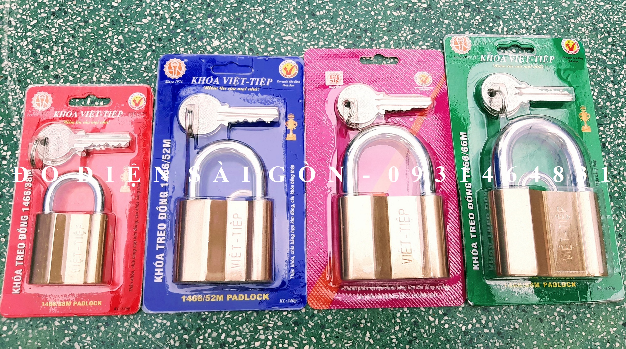Ổ khóa cửa việt tiệp 4p 5p 6p 7p chính hãng công ty