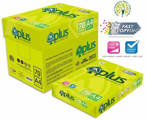 Giấy in ik plus 70gsm khổ a4 /ram