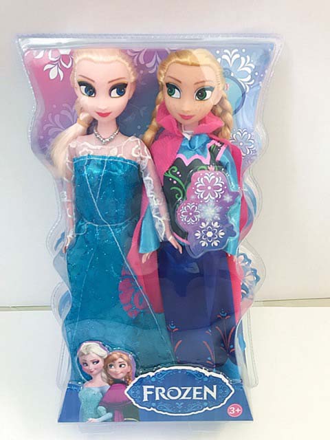 Best Home Bộ 2 đồ chơi búp bê công chúa Elsa và Anna  Elsa Anna Công Chúa Búp Bê Nhồi Bông Mềm Đồ Chơi Sang Trọng Búp Bê Đồ Chơi cho bé gái
