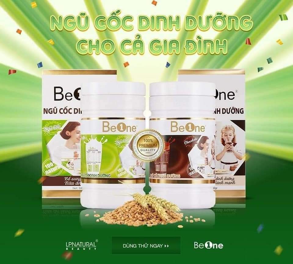 Bột Ngũ Cốc Dinh Dưỡng BEONE 500G - Tăng Cân - Giúp da đẹp hơn 