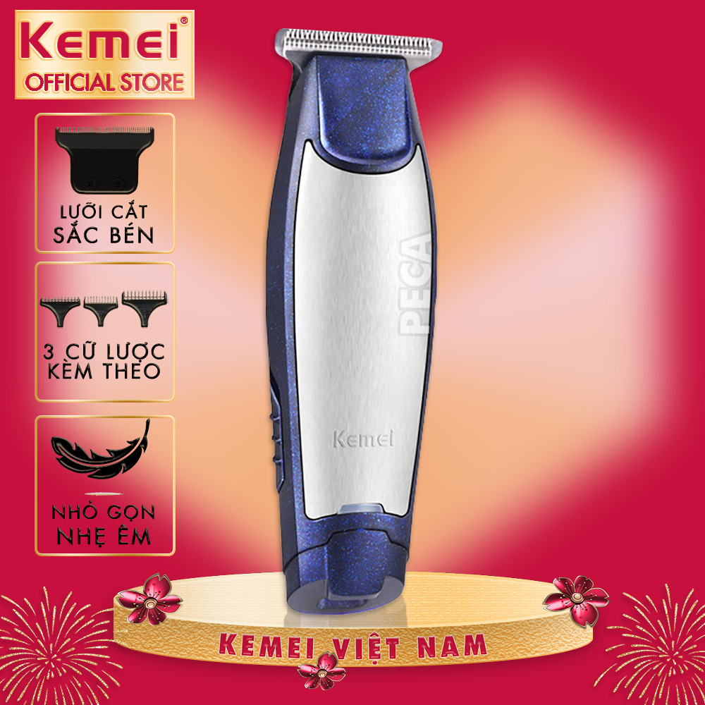 Tông đơ chấn viền không dây Kemei KM-5021 chấn viền nét, nhỏ gọn, tiện lợi - phân phối chính hãng dùng cho salon và gia đình