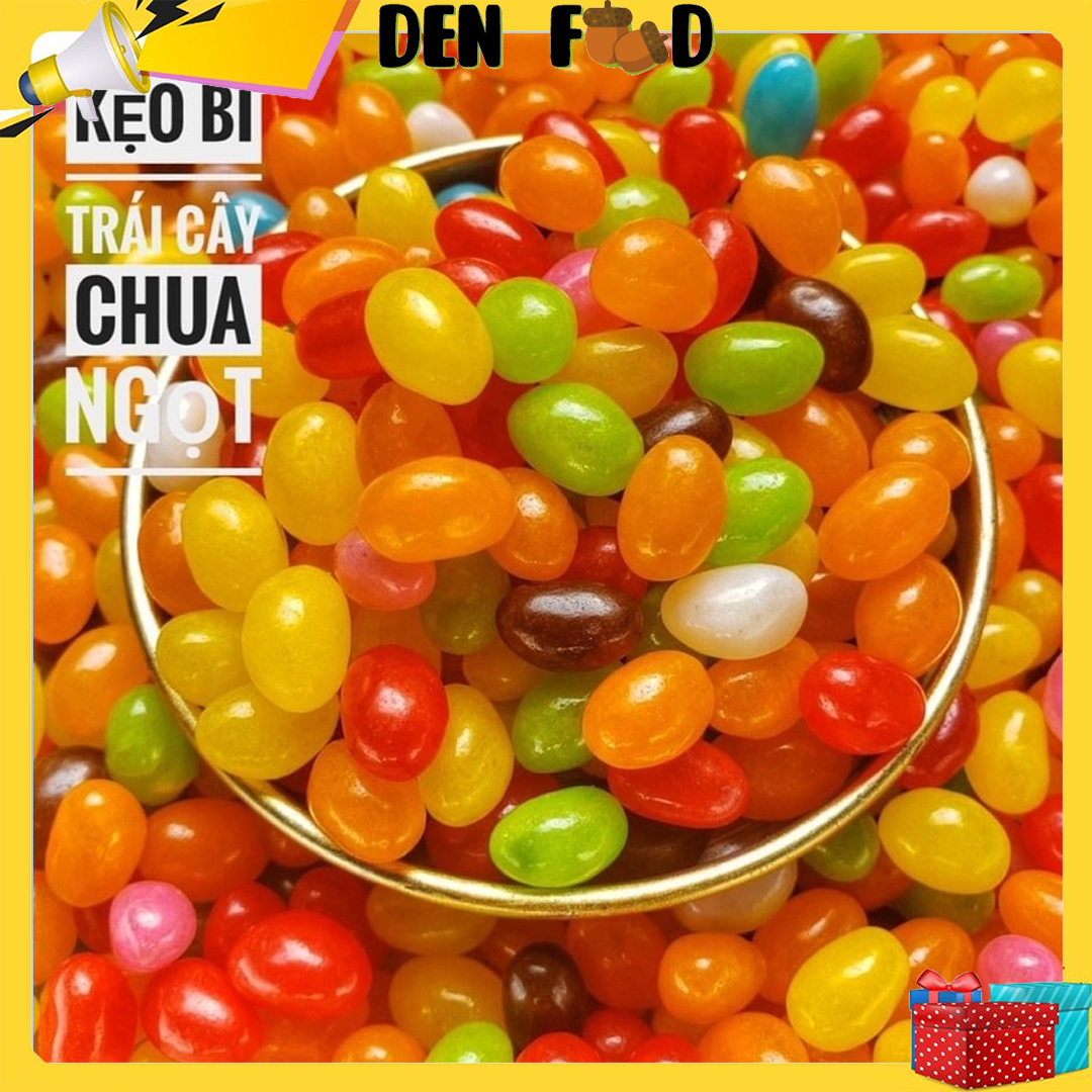 Kẹo Bi Trái Cây 7 Màu - Hủ 450Gr