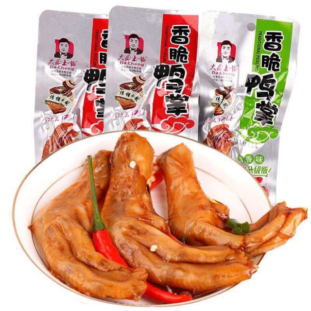 Chân vit cay dacheng combo 10 chân vịt cay da cheng 31,8g