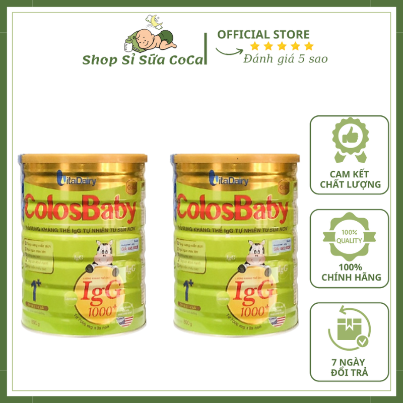 Combo 2 hộp colosbaby gold 1+ 800gr