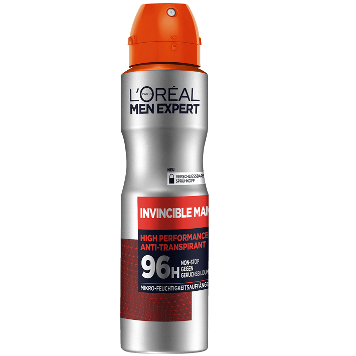 Xịt khử mùi nam Loreal Men Expert Invincible Man 96h, 150 ml