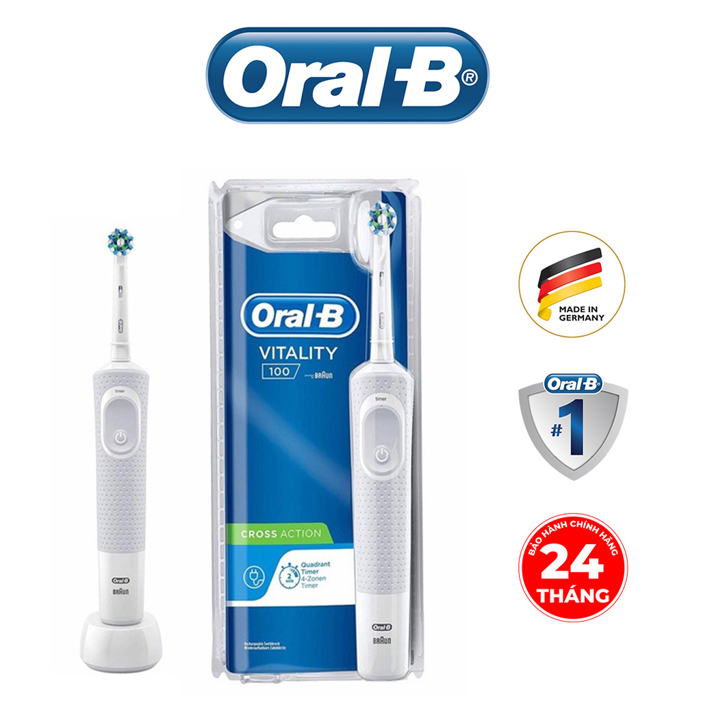 Bàn chải điện Oral B Vitaly 100 Oral B Vitaly 100 Electric Toothbrush 100
