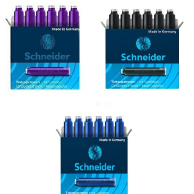 ❧K&K☙  Hộp Mực dùng cho bút Schneider