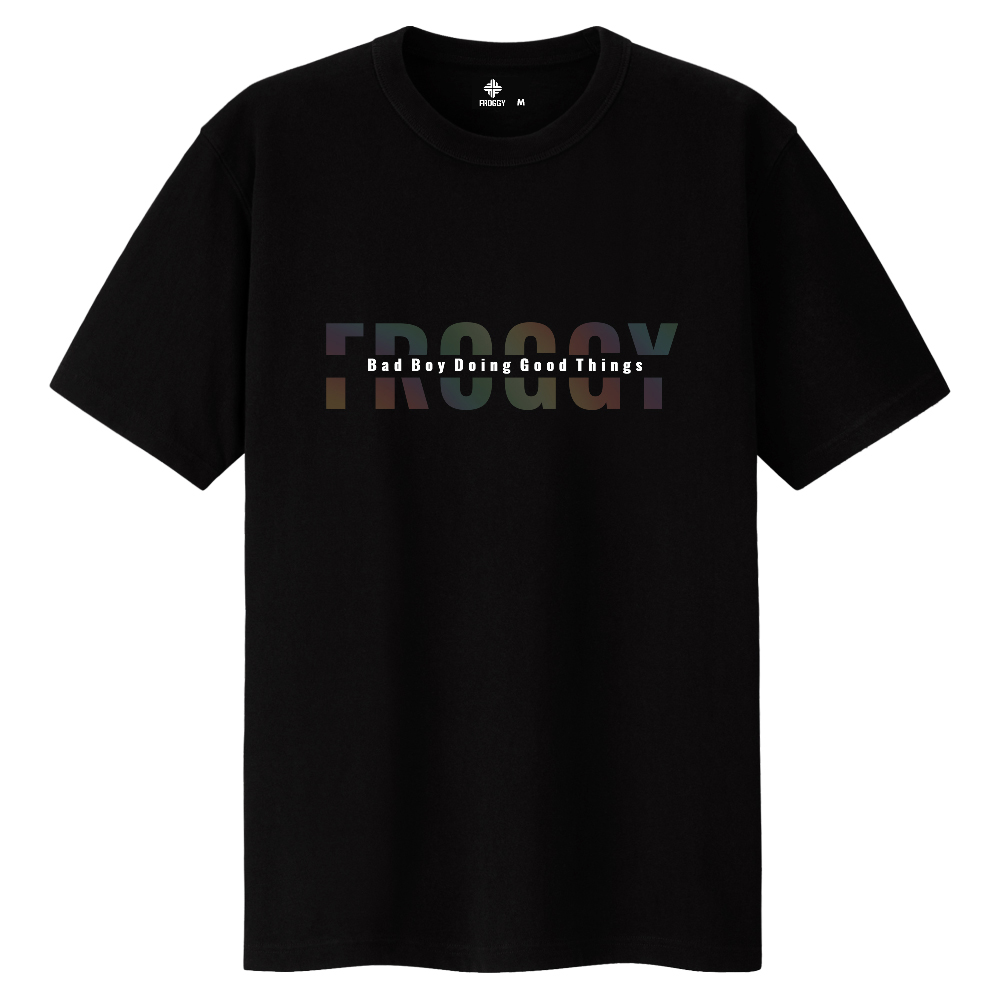 áo thun tay lỡ nam nữ unisex Froggy HOLOGRAM T-shirt