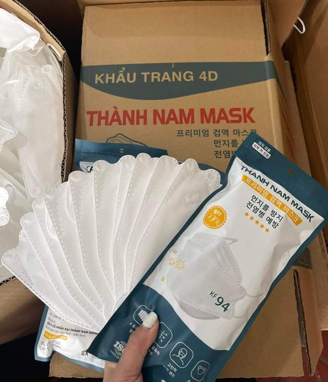 Khẩu trang kháng khuẩn 4D- Khẩu trang y tế an toàn