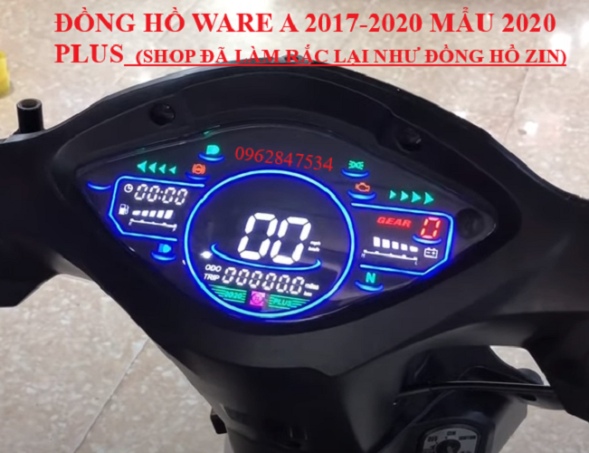 ĐỒNG HỒ WARE A 2017-2020 MẨU 2020 PLUS  (SHOP ĐÃ LÀM RẮC LẠI NHƯ ĐỒNG HỒ ZIN)