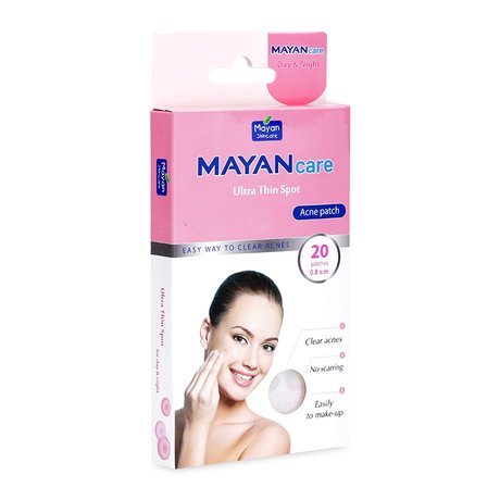 Miếng dán mụn Mayan Care Ultra Thin Spot - hiệu quả trong 48H, nhiều loại