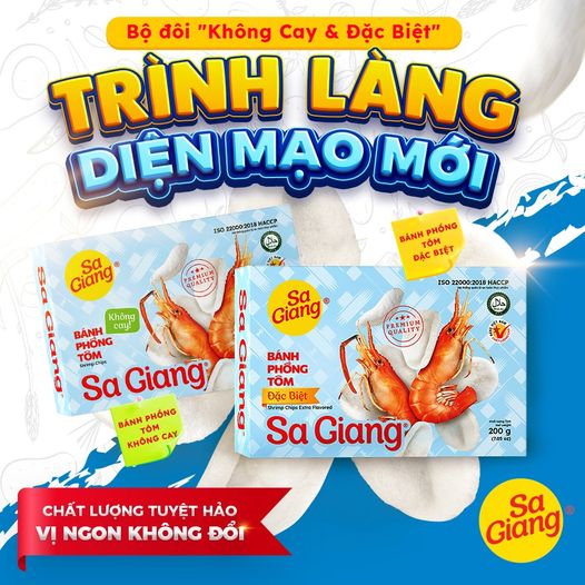Bánh phồng tôm đặc biệt sa giang 200gr