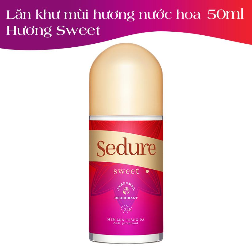 Lăn khử mùi hương nước hoa Sedure Sweet 50ml