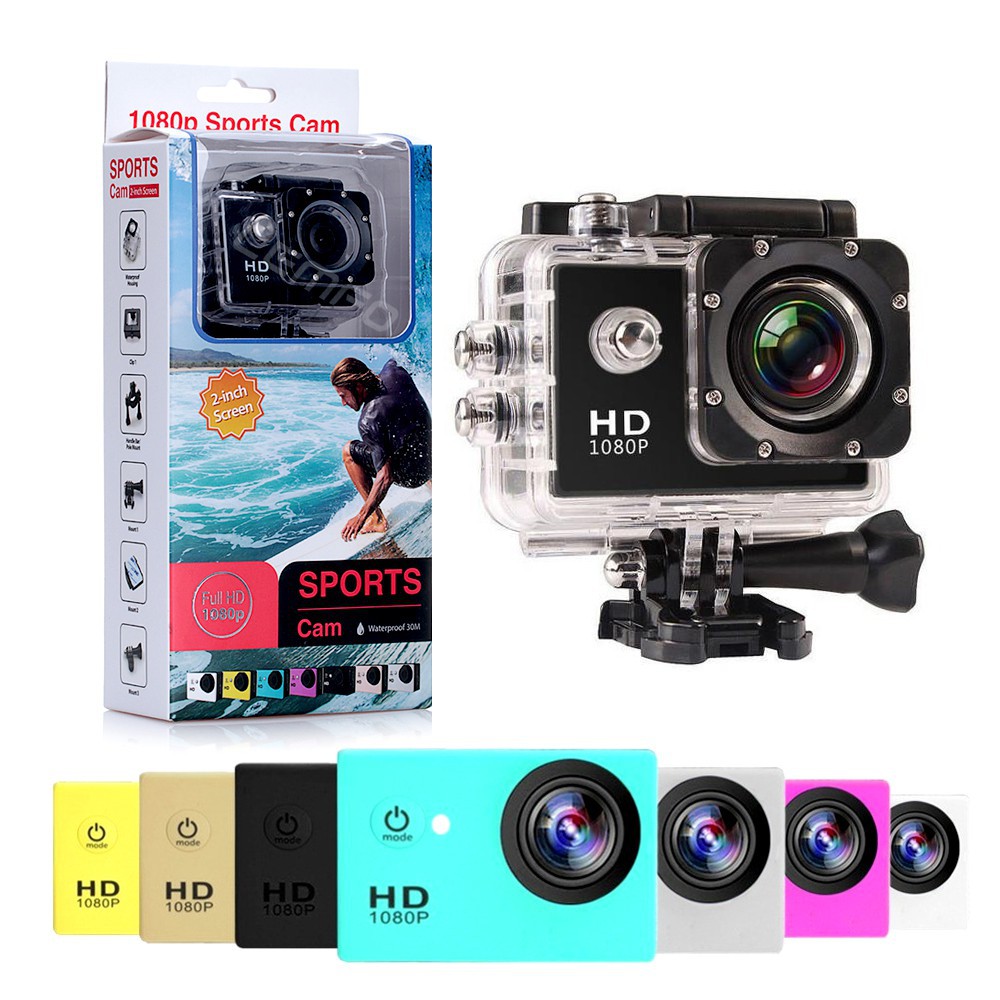 ( HÀNG CHÍNH HÃNG ) Camera hành trình 4K - Camera hành trình 2.0 FULL HD 1080P Cam A9 - Camera hành trình chống nước - camera hành trình xe máy phượt - BH 1&1 UY TÍN