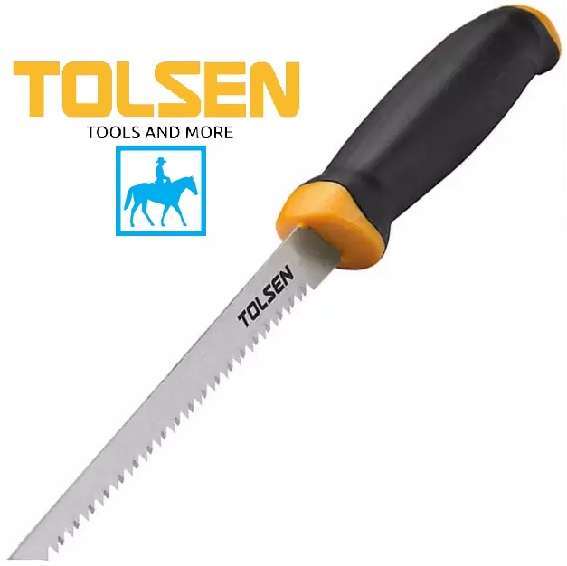 Cưa gỗ cưa cành làm vườn lưỡi cưa thẳng 150mm 6inch thép sk5 tolsen 31013