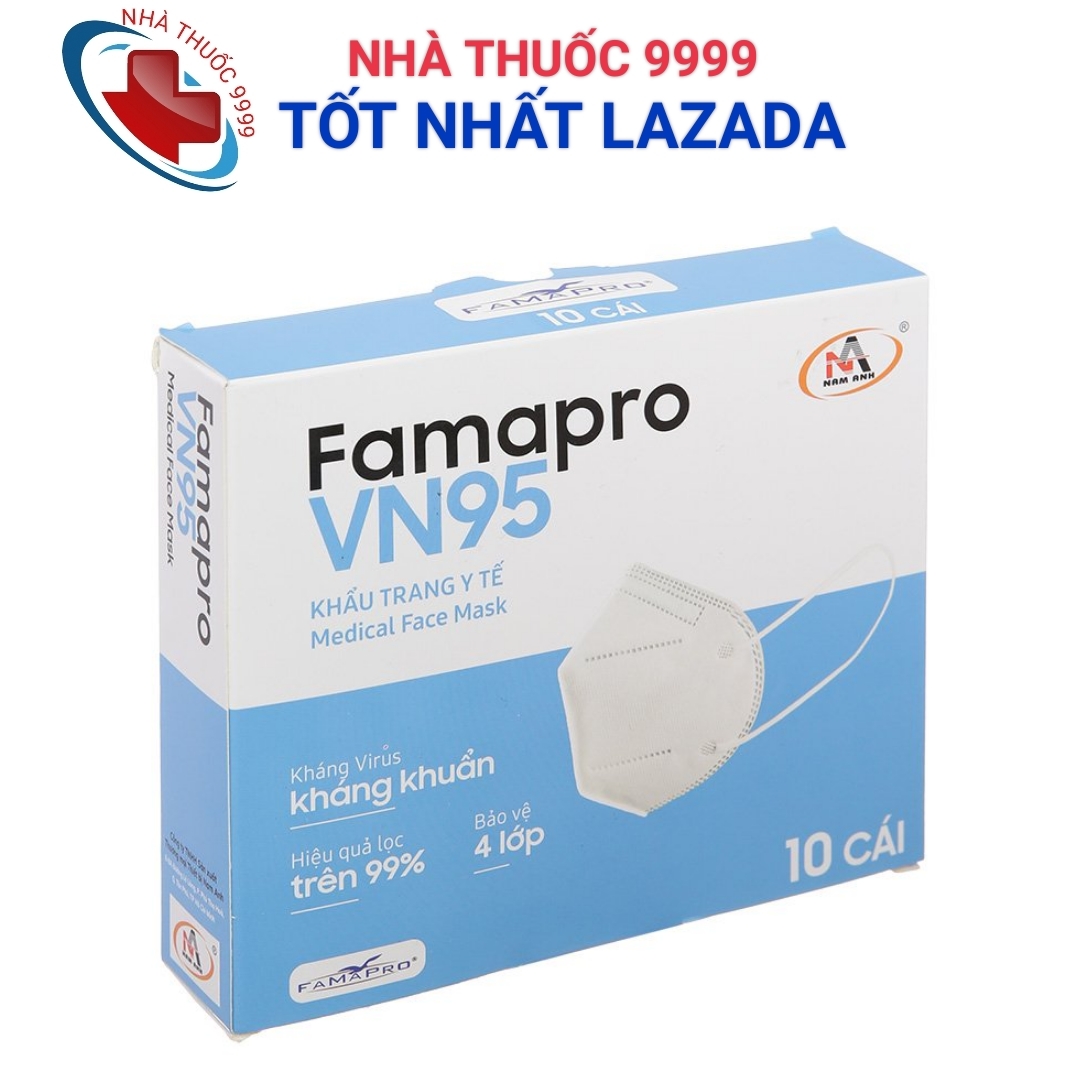 Khẩu trang VN95 Famapro hộp 10 cái