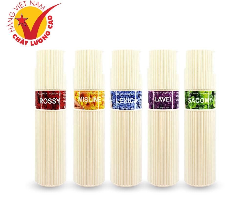 Bộ 5 Nước Hoa Xịt Phòng Khử Mùi Chống Ẩm Mốc Xua Côn Trùng Bigcare