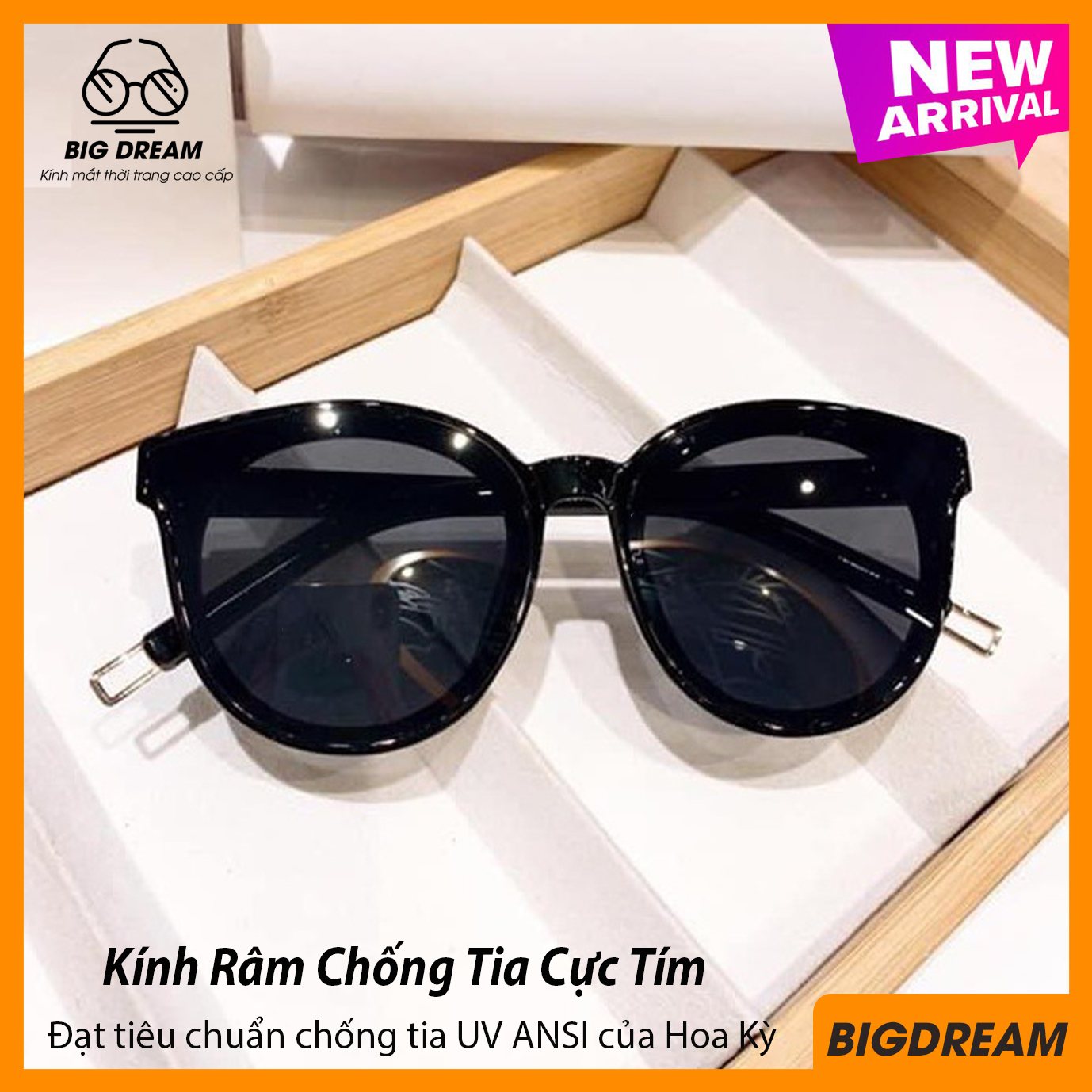 Kính mát nam nữ phân cực Korea Design BDV337 - cao cấp mỏng nhẹ tròng polarized chống chói chống tia UV - Bảo hành 12 tháng 1 đổi 1 - Tặng kèm hộp + Khăn lau