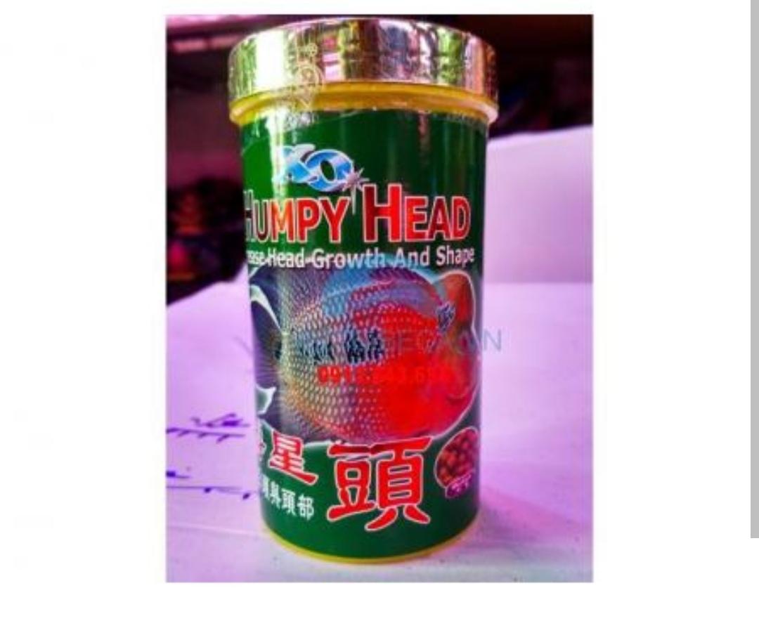 Thứ ăn cho cá la hán xo xanh lá hổ trợ tăng đầu - 120g