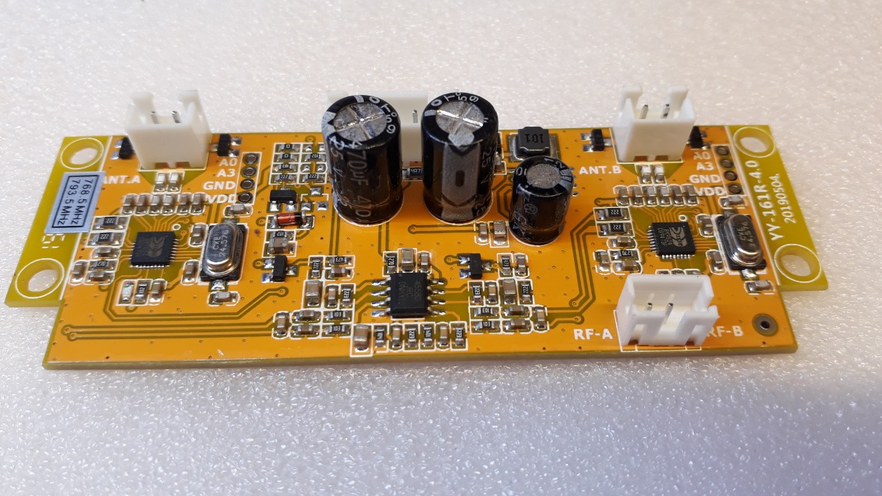 Bo micro loa keó tần số 768-793 Mạch thu sóng micro 768-793 Bo nhận sóng micro loa kéo rẻ