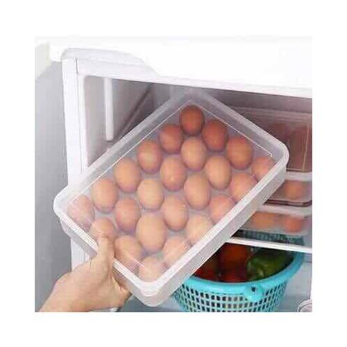 Bảo quản thực phẩm hộp đựng trứng 1 tầng 24 quả