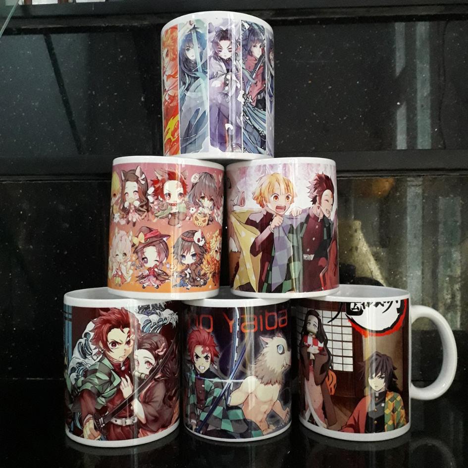 [HCM]Ly sứ/ Cốc sứ  anime Kimetsu No Yaiba /Thanh Gươm Diệt Quỷ/ Trụ Cột/ Diệt Quỷ Cứu Nhân