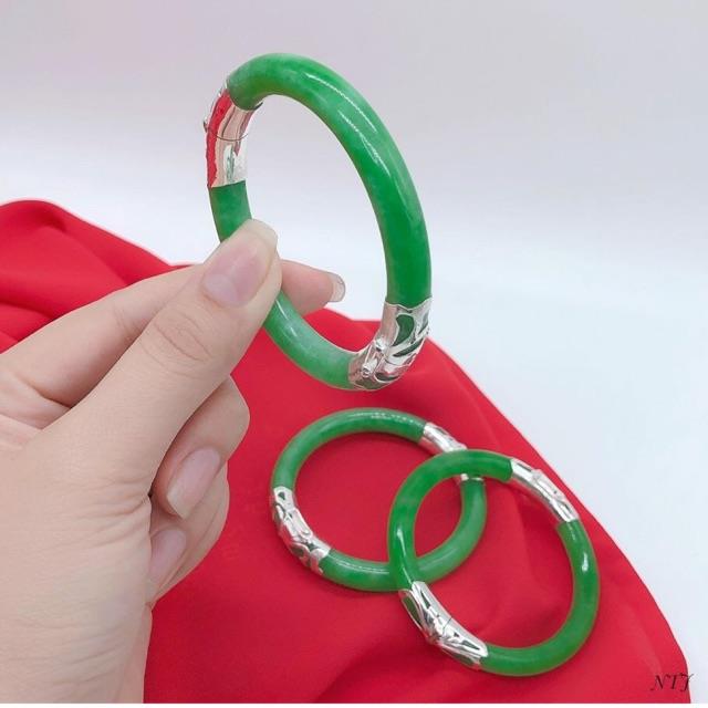 Vòng bọc bạc 2 đốt chuẩn bạc ta