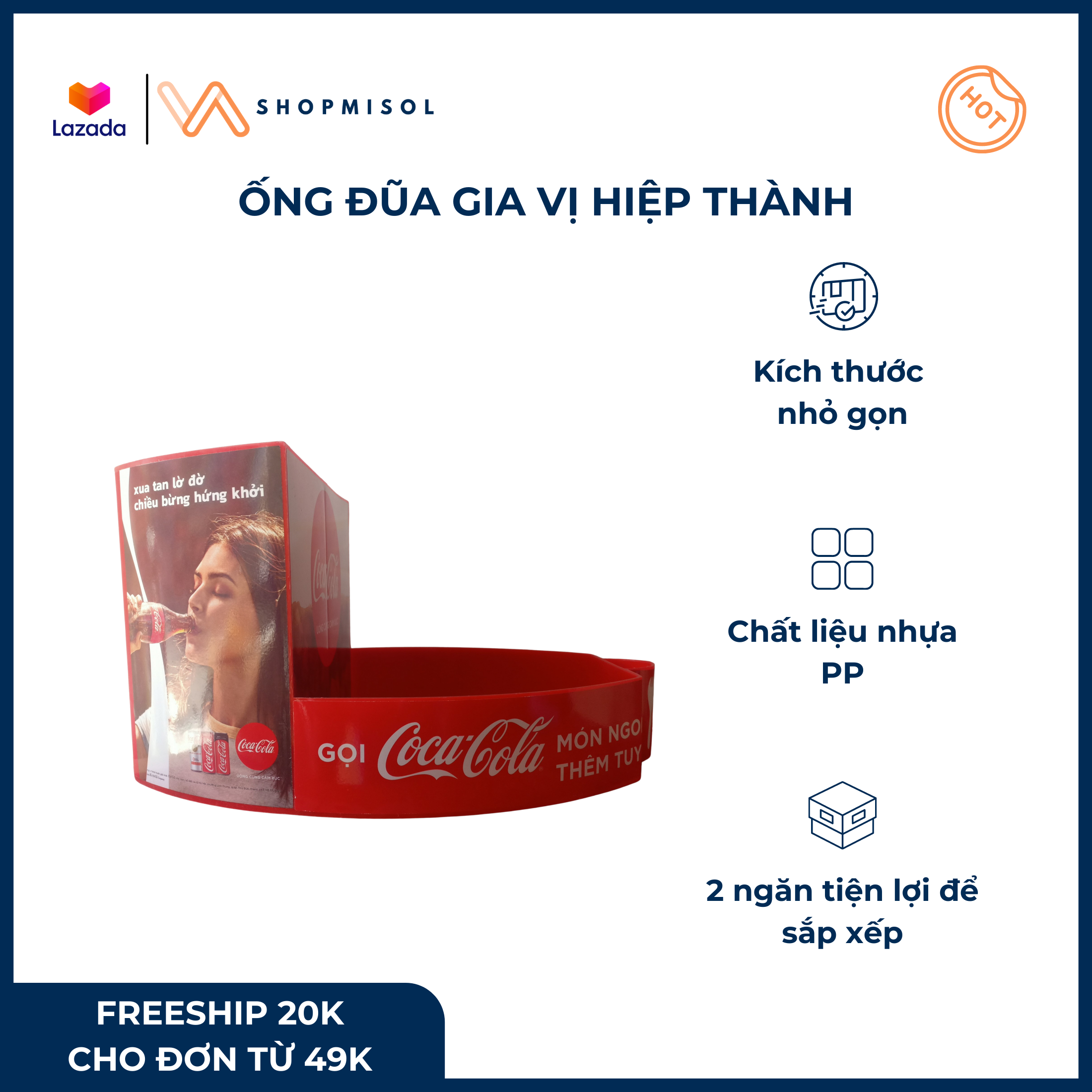 [HCM]Ống đựng đũa ống đựng đũa nhựa ống đựng muỗng đũa Nhựa Hiệp Thành - Kích thước 245*170*142 mm màu đỏ chất liệu nhựa có lỗ thoát nước