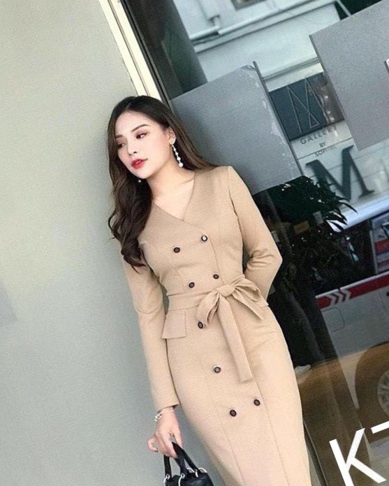 Đầm vest nữ siêu sang chảnh dành cho chị em sakura