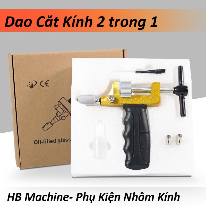 Bộ dao cắt kính 2 in 1_dao cắt gạch men_dụng cụ cắt gạch men kính đa năng