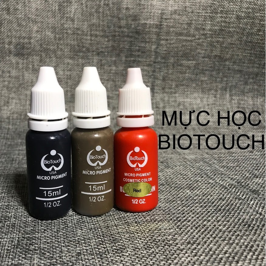 (1 bộ) Mực tập Biotouch Môi + Mày phun xăm