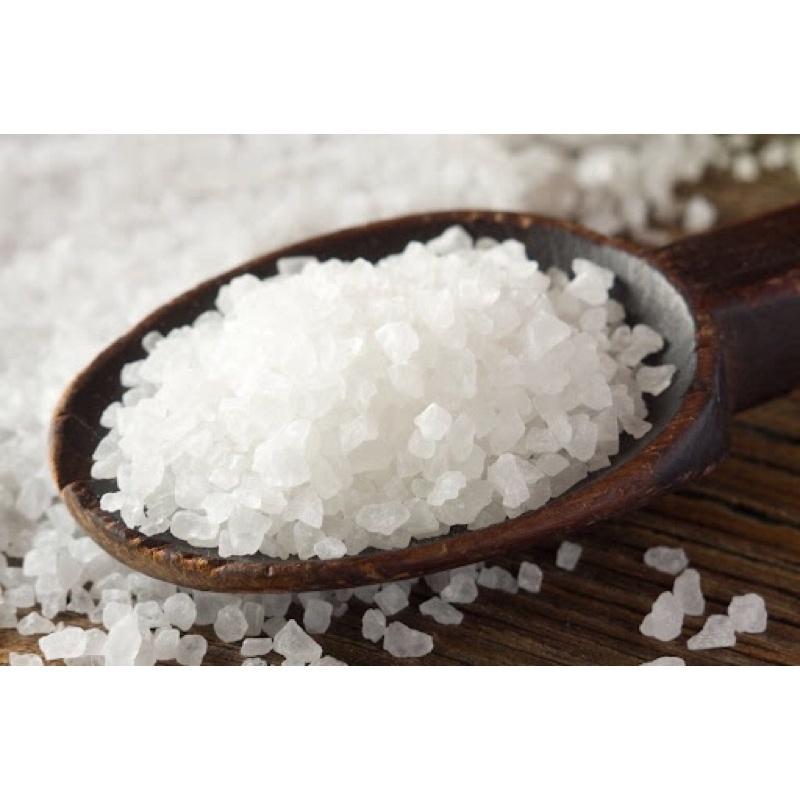 Muối hột hạt to 1kg - muối biển tinh khiết