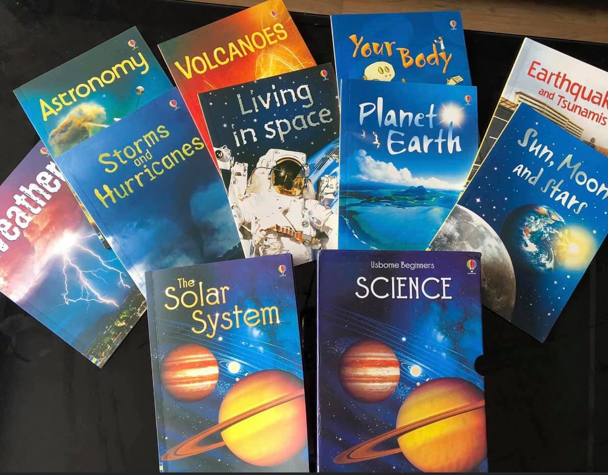 Bản nhập 10q - usborne beginners science - bìa mềm