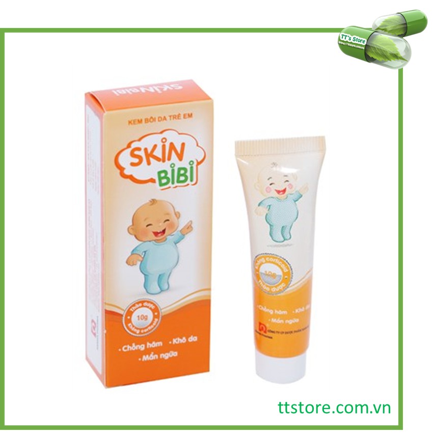 [HCM]Kem ngừa hăm ngứa Skin BiBi tuýp 10g
