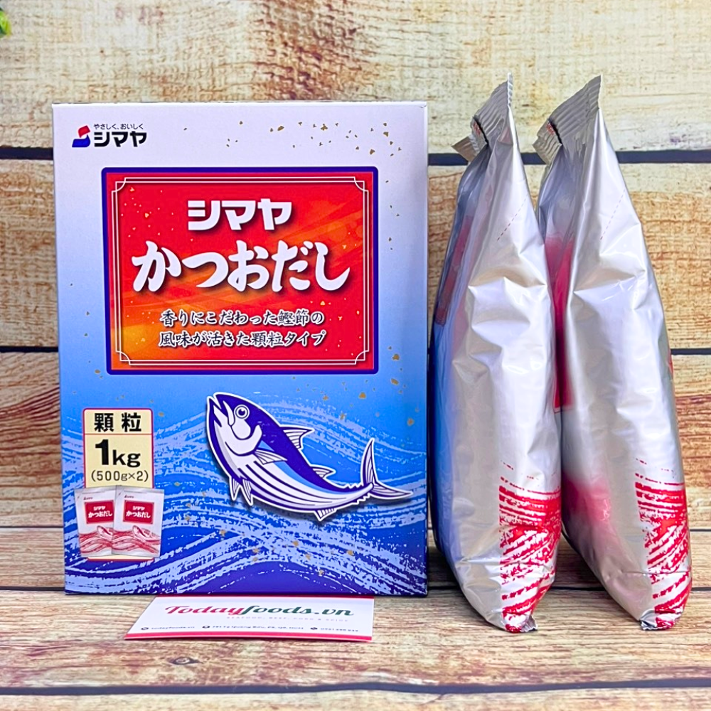 Hạt nêm cá ngừ nhật bản shimaya dashi 1kg