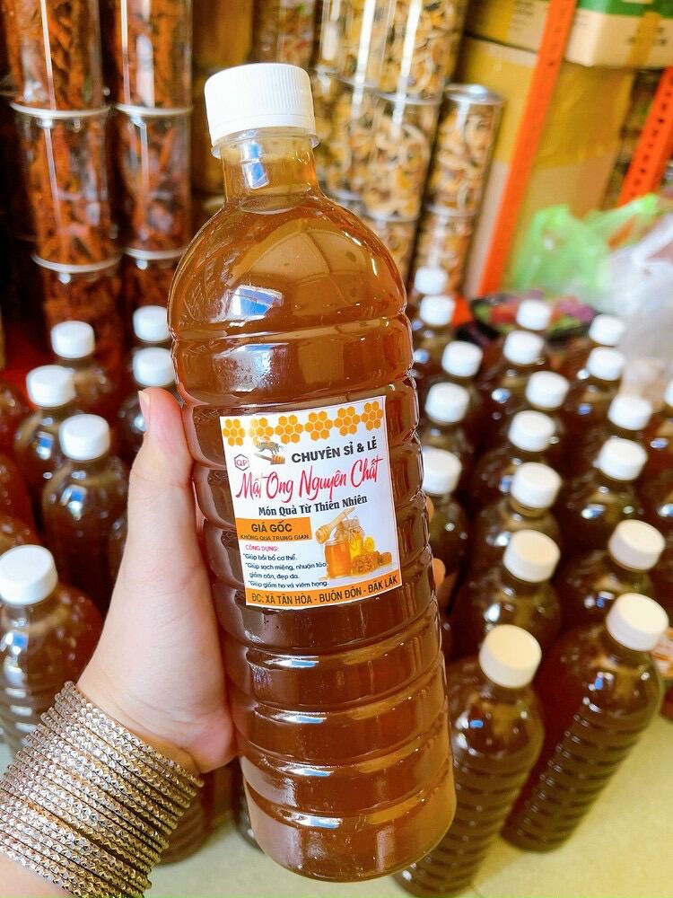 Mật ông hoa cafe chai 1 lít