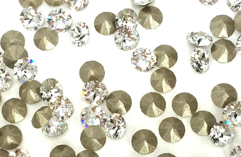 Pha lê áo chân nhọn cao cấp 1088 pp24 crystal 001 20 viên
