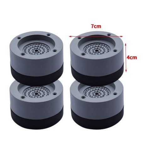 [HCM]BỘ 4 ĐẾ CHỐNG RUNG MÁY GIẶT CAO CẤP - ️SÉT 4 CÁI ĐẾ KÊ CHÂN MÁY GIẶT CHỐNG RUNG SILICON
