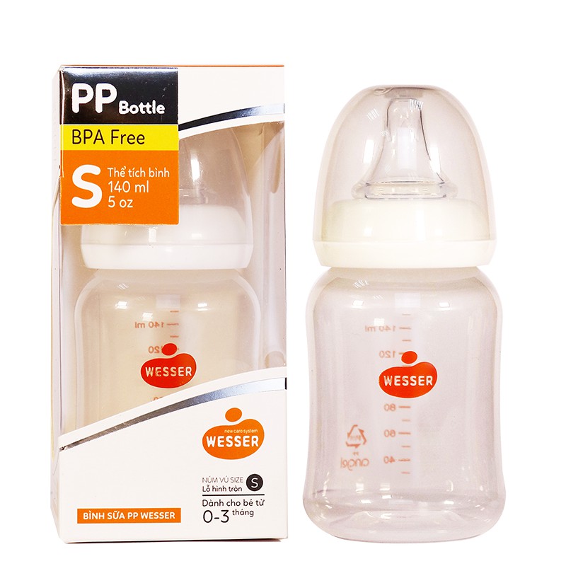 Bình sữa wesser 140ml